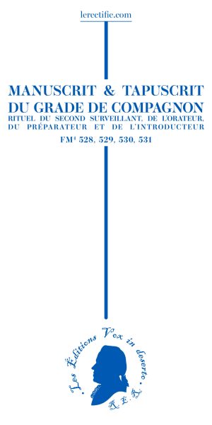 P Garde Manuscrit & tapuscrit du grade Compagnon 2d Surv Orat Prépar Introduc (1)